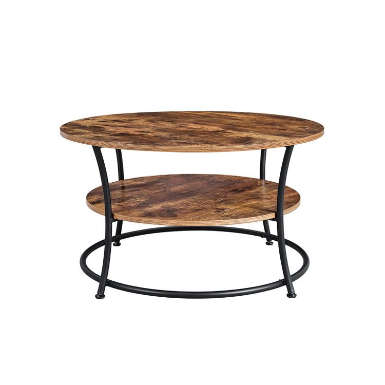 Table Basse Industrielle Ronde