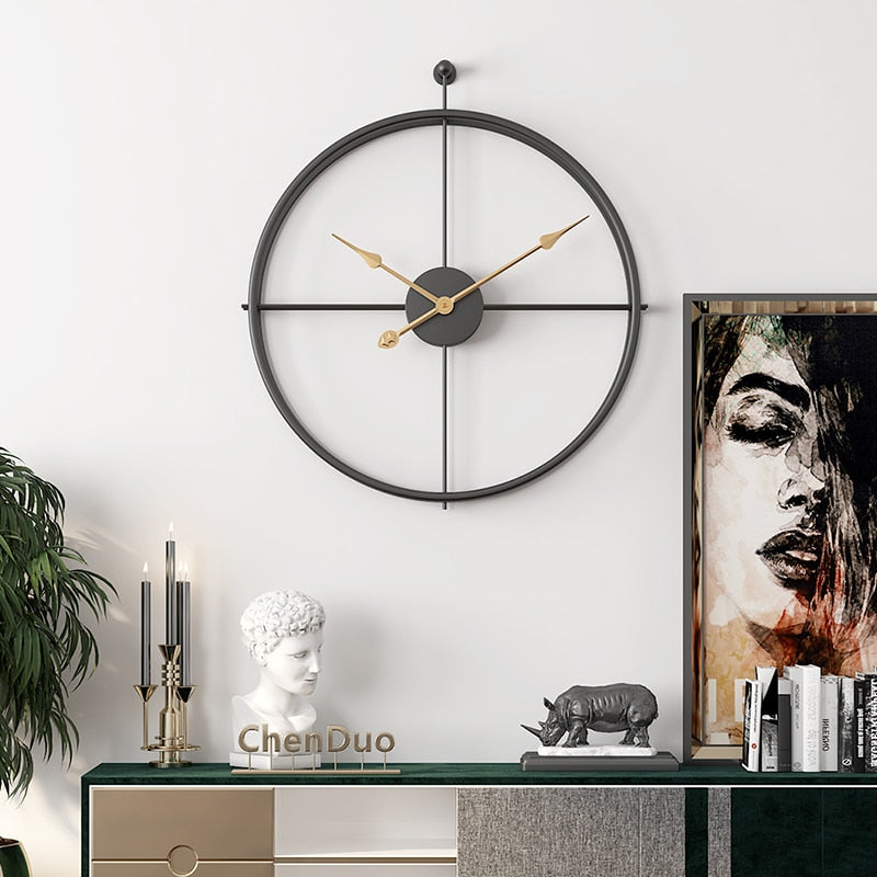 horloge industrielle 80cm